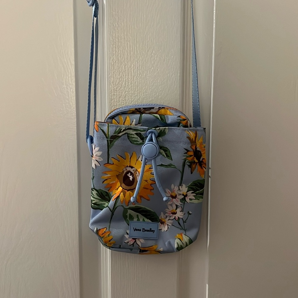 Vera Bradley Sunflower Water Bottle Bag